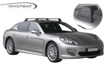 Porsche Panamera Yakima Whispbar roof racks